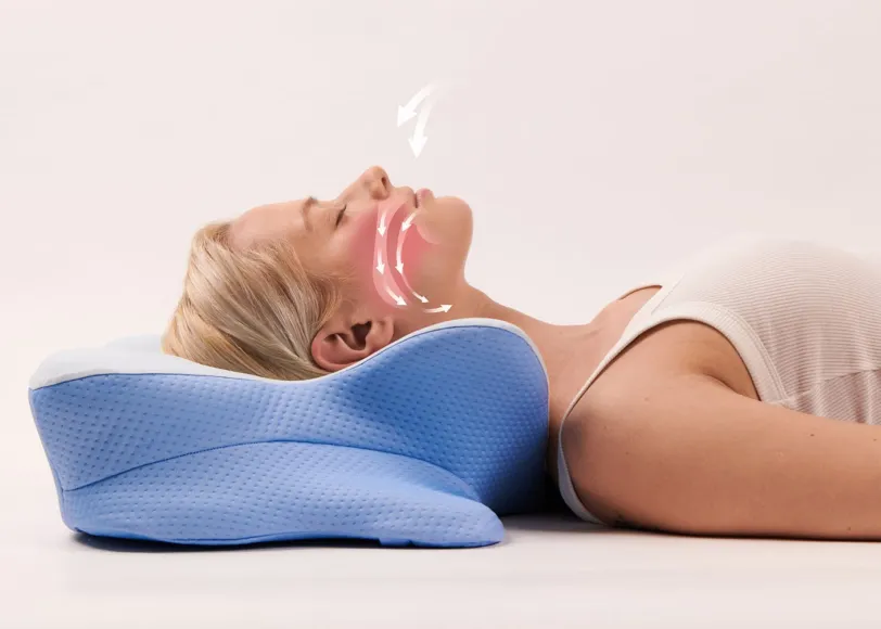 Sleep soundly and breathe freely with the Derila Pillow