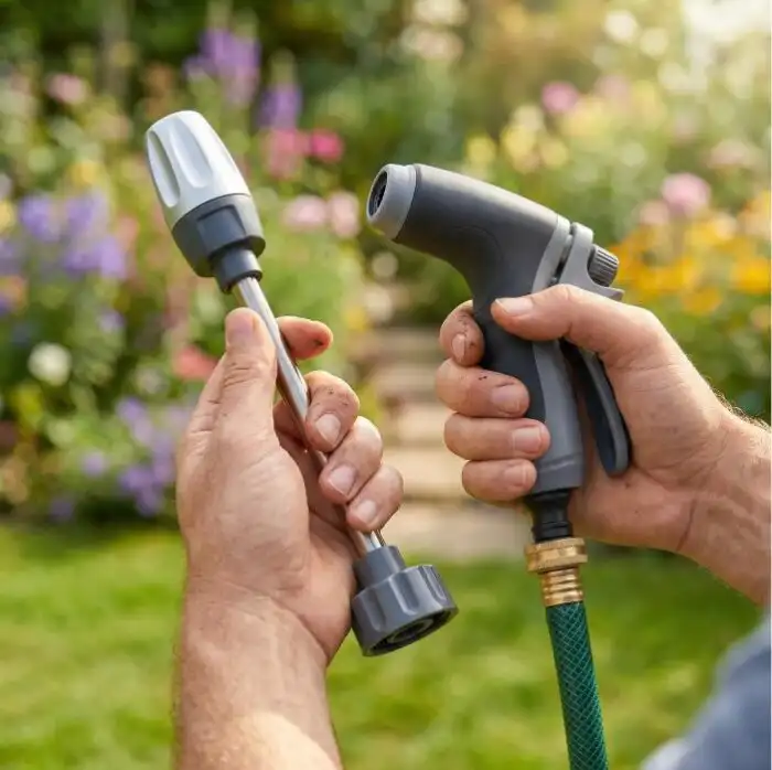 Jetterix high-pressure nozzle – compact nozzle for the garden hose, ready to use instantly